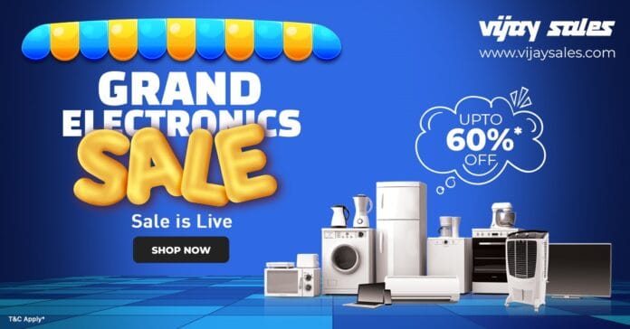 Vijay Sales Announces Grand Electronics Sale